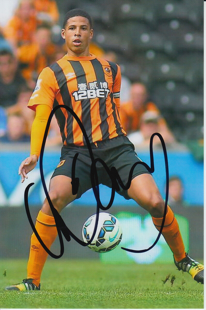 HULL CITY HAND SIGNED CURTIS DAVIES 6X4 Photo Poster painting 1.