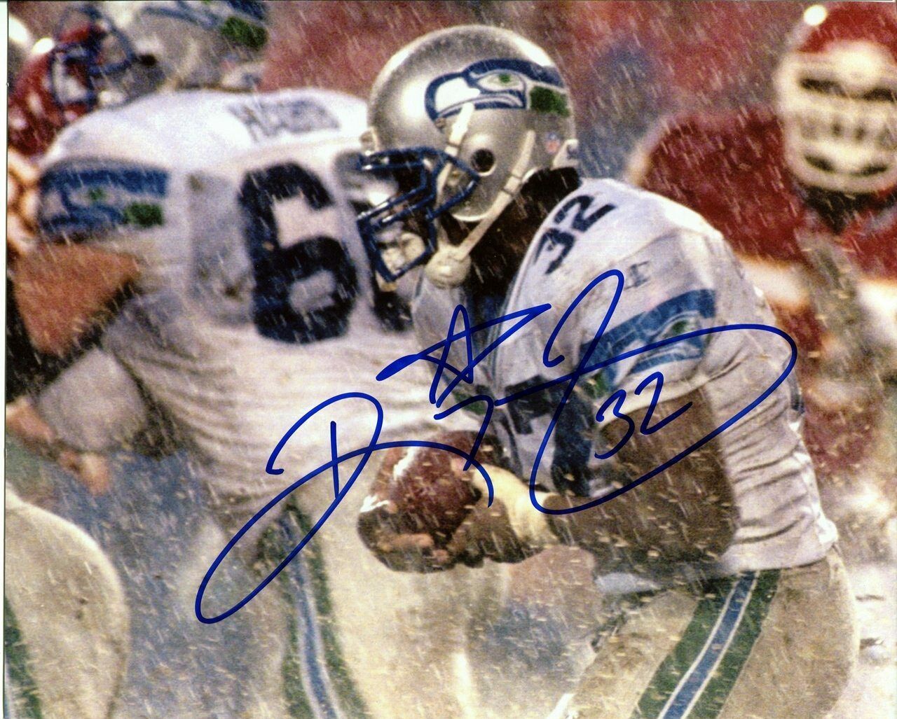 Rickey Watters Seattle Seahawks Autographed Signed 8x10 Photo Poster painting CFS Holo COA