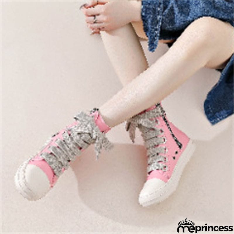 Trendy Durable Street Lace-up Boots for Lady
