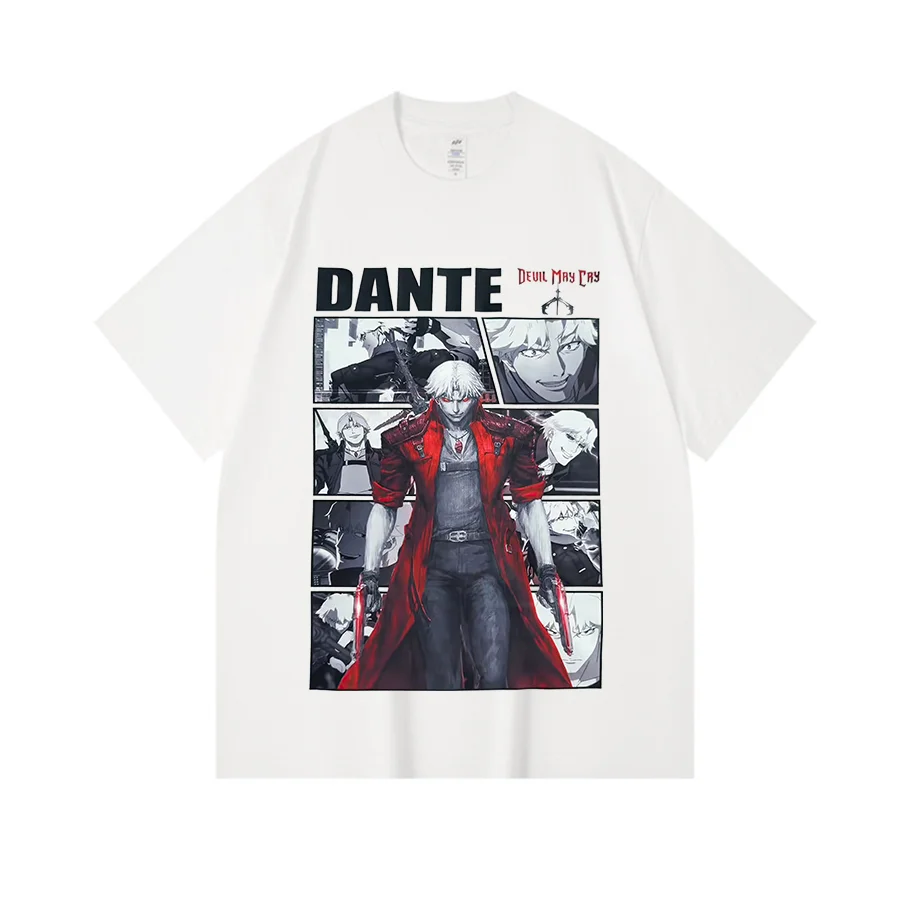 Dante Devil May Cry Printed Unisex Oversized T-shirt