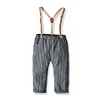 Kid Baby Boys Gentleman Suspenders Casual Long Pants