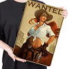 Cowgirl Pin Up Girl - Vintage Metal Signs - 20*30cm/30*40cm - Western
