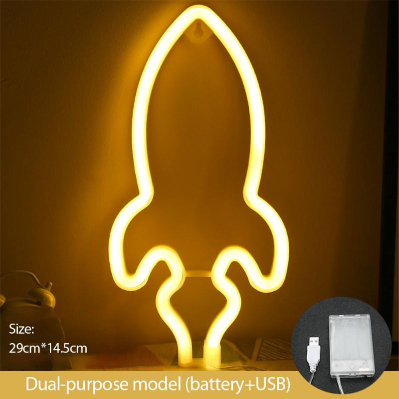 

Rocket Planet - Led Neon Light Sign, 501 Original
