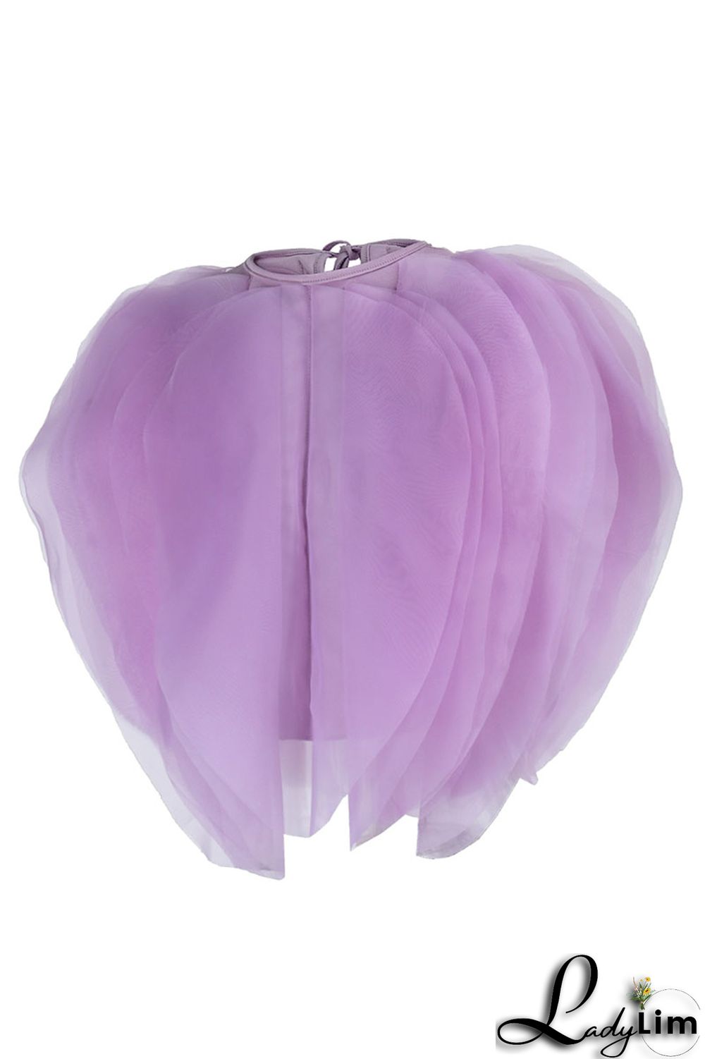 Green Fashion Sweet Solid Patchwork Asymmetrical O Neck Tops