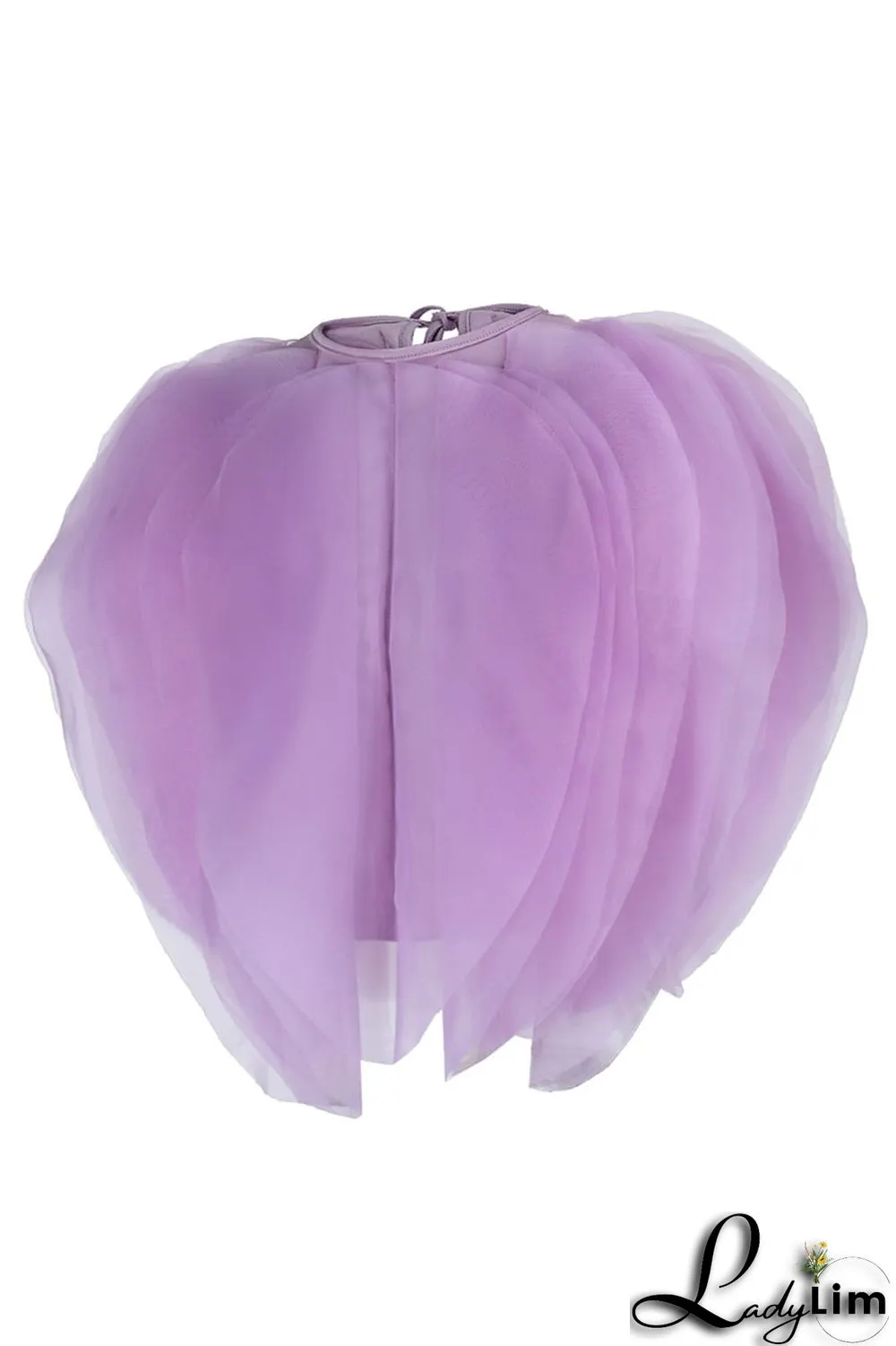 Green Fashion Sweet Solid Patchwork Asymmetrical O Neck Tops