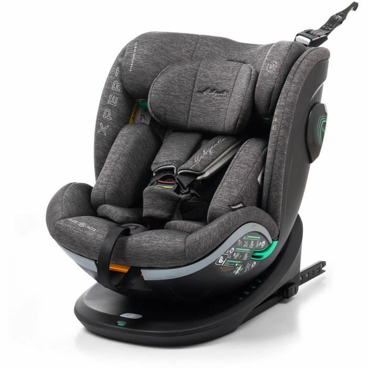 Car Chair Babyauto XPERTA GREY DOBBY Grey 0 (de 0 a 10 kilos) I (9 - 18 kg) II (15-25 kg) III (22 - 36 kg) Children's ECE R129