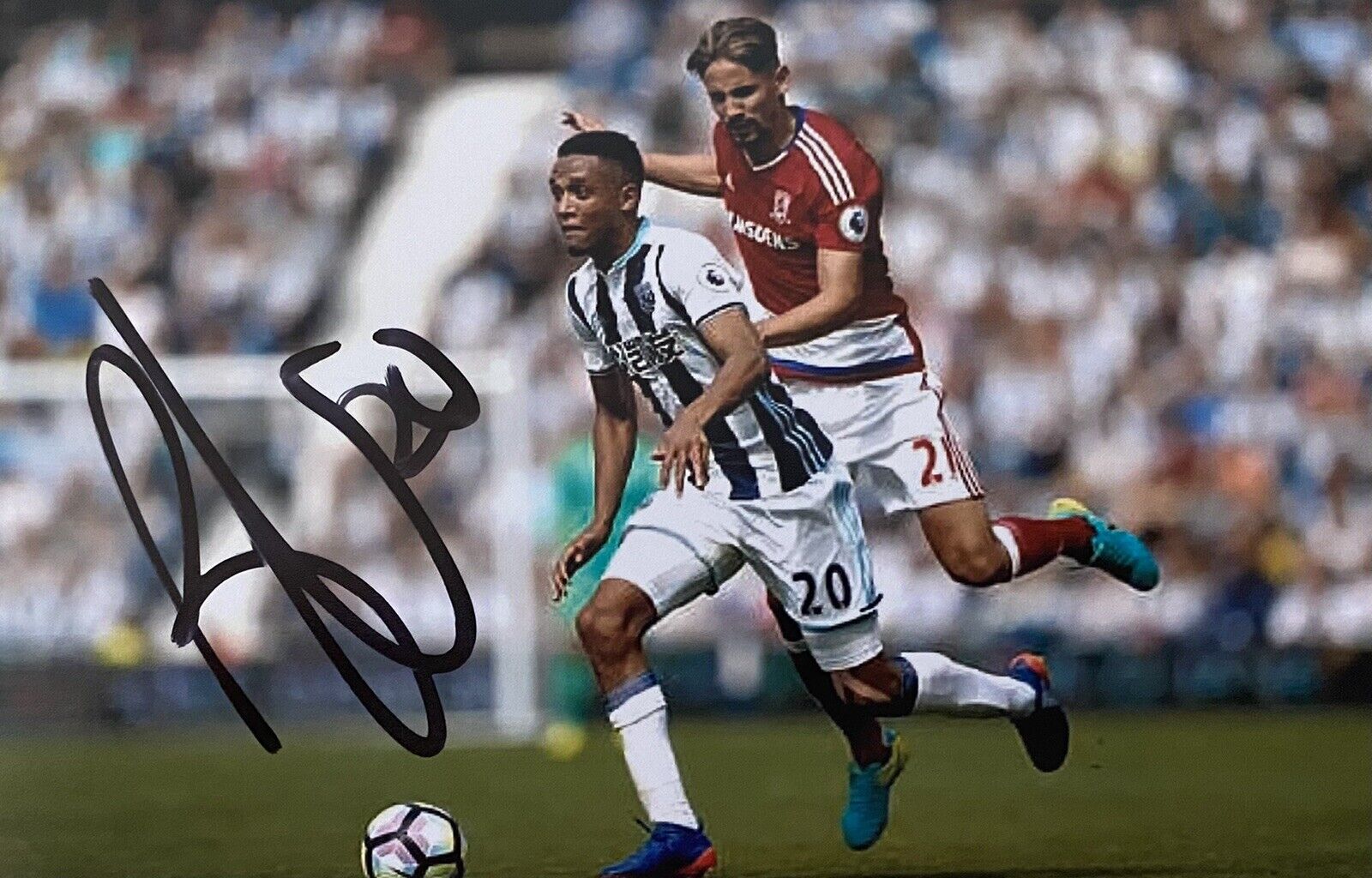 Brendan Galloway Genuine Hand Signed West Brom 6X4 Photo Poster painting