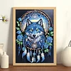 (US Only)Wolf - Diamond Painting - Partial Special Shaped Drill (Canvas|30*40cm)