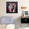Diamond Painting-DIY Full Round Drill Tiger