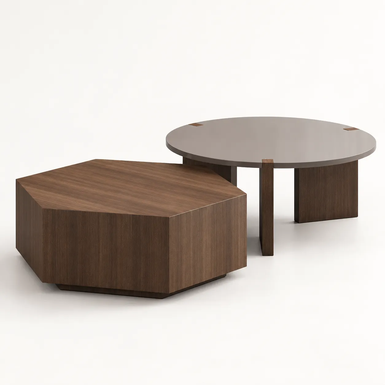 Coffee Table 159313 — white studio view