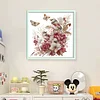 (Multi Style)Butterfly-Partial Embroidery 2 Strands 14CT Stamped Cross Stitch-45*35CM