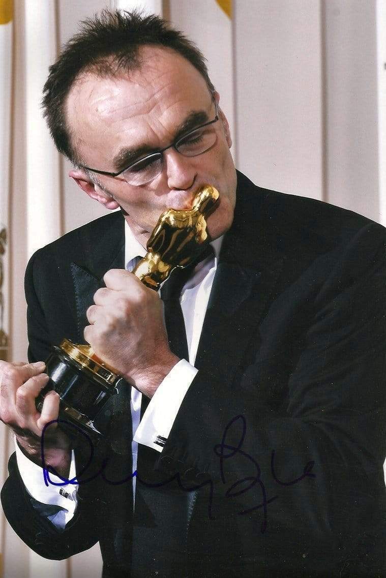 Danny Boyle DIRECTOR ACADEMY AWARD autograph, In-Person signed Photo Poster painting