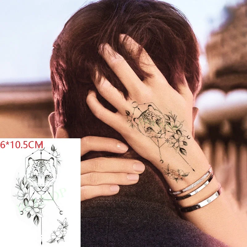 Waterproof Temporary Tattoo Sticker ins Butterfly black white sexy Body Art flash tatoo fake tatto for Women Men