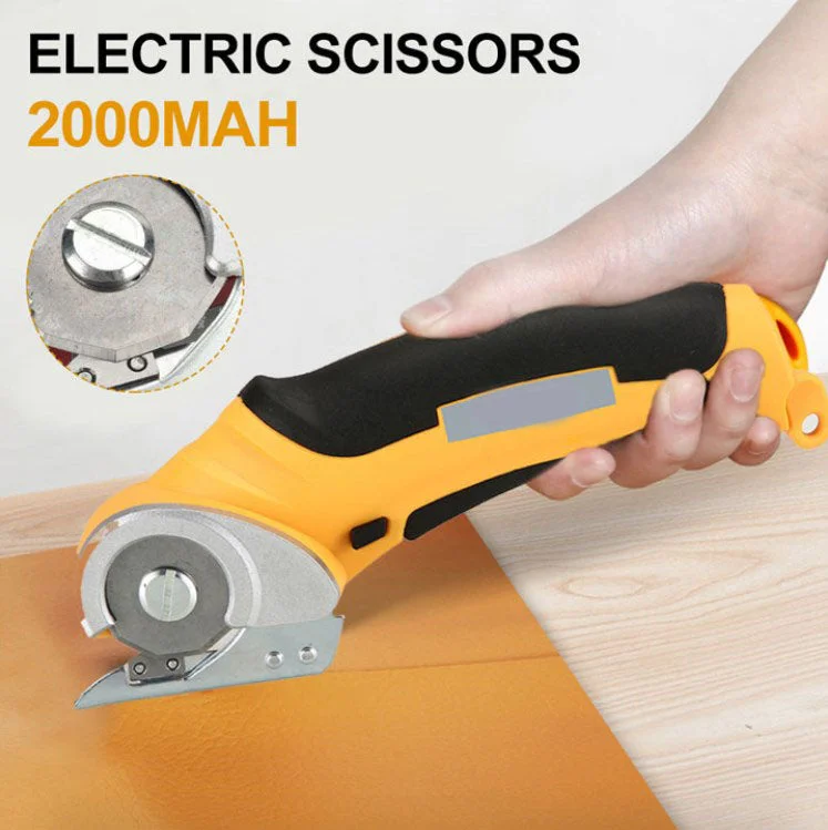 New Cordless Electric Scissors with Safety Lock