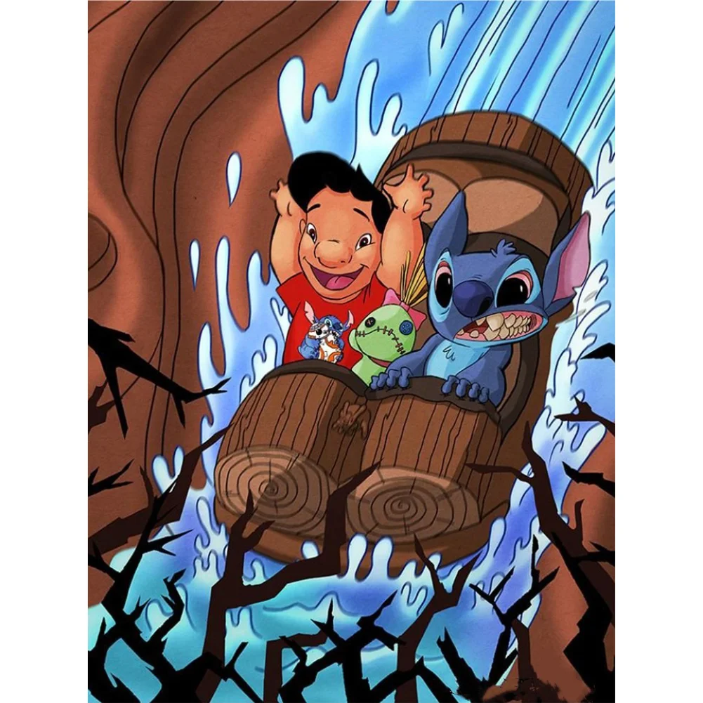 Stitch - Full Round - Diamond Painting (30*40cm)