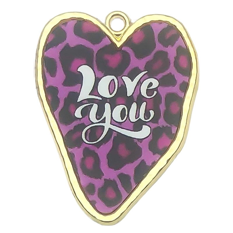 1 Piece 13*30mm 15x25mm 31x24mm Zinc Alloy XOXO Letter Heart Shape Pendant Jewelry Accessories