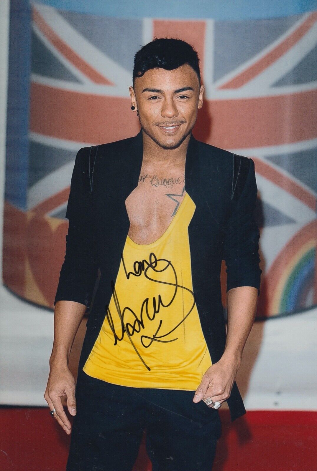 Marcus Collins Hand Signed 12x8 Photo Poster painting - Music Autograph.