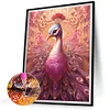 Diamond Painting -DIY Round Drill Ornate Peacock