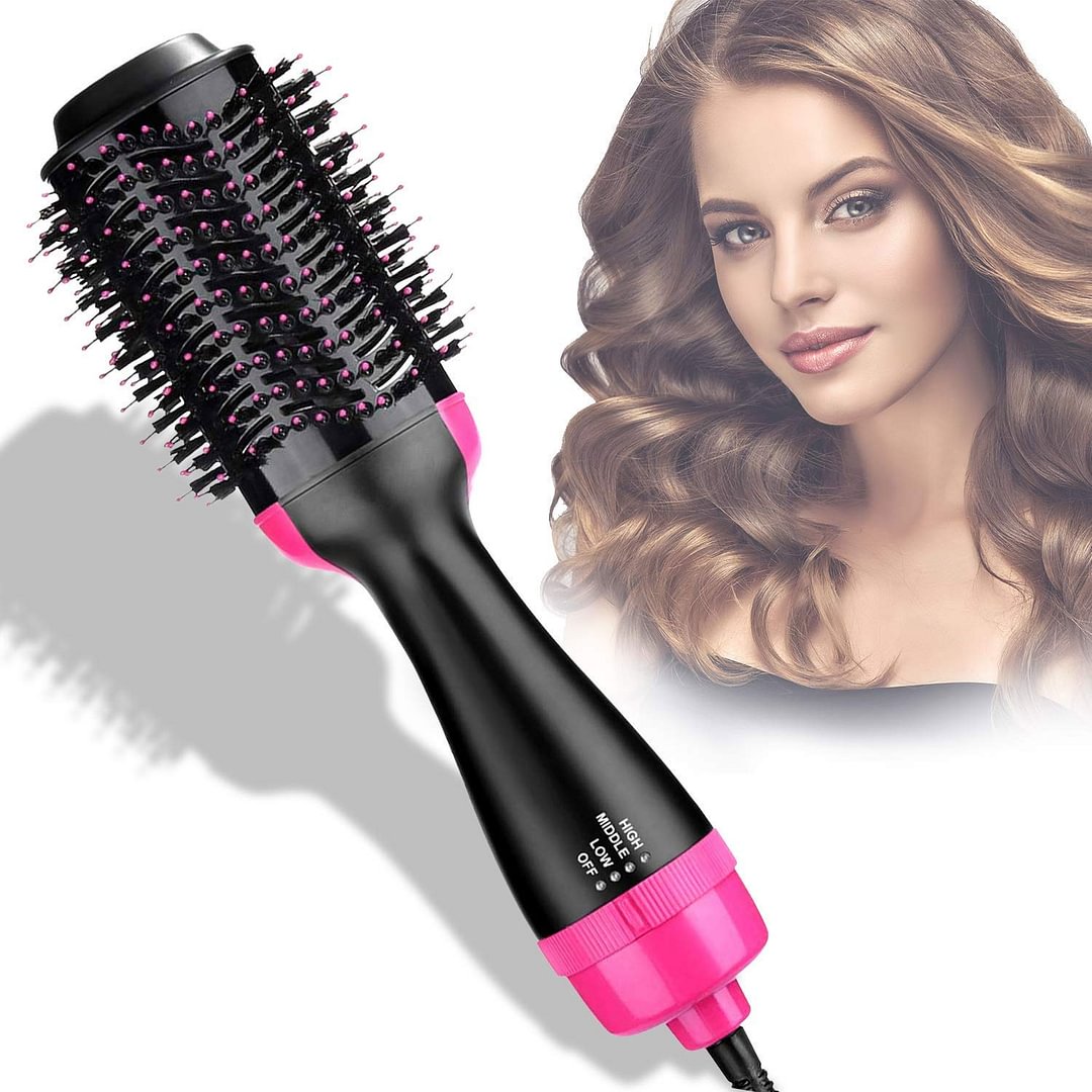 Hair Dryer Brush Hot Air Brush One-Step Hair Dryer and Volumizer,Air Hair Brush 3-in-1 Electric