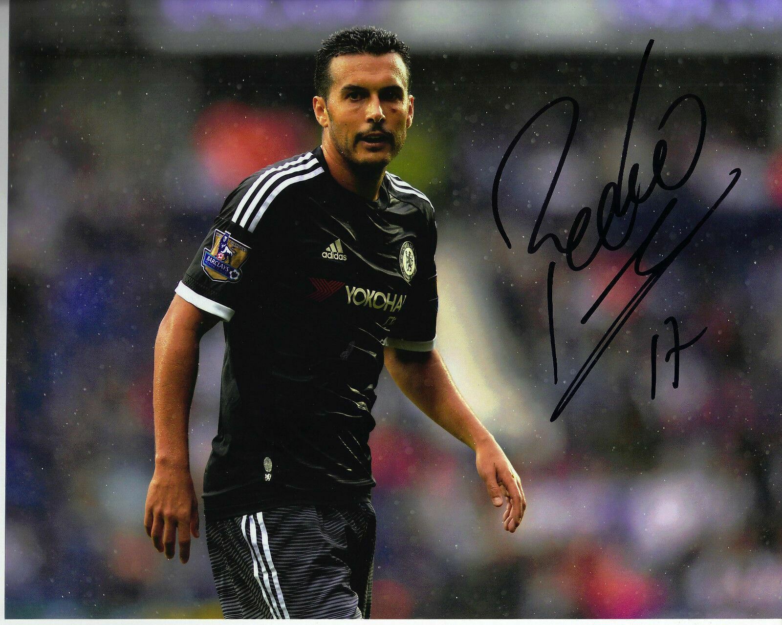 Pedro Signed 10X8 Photo Poster painting Chelsea F.C. GENUINE Autograph AFTAL COA (1281)