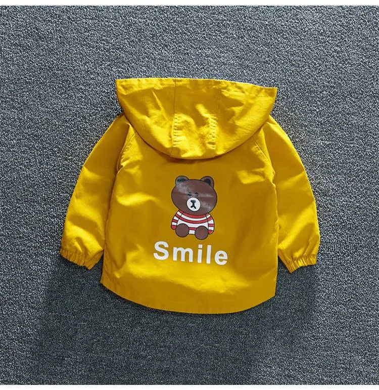 Children's clothing 1-5 years old boy jacket children spring and autumn cute baby jacket spring shirt baby infant windbreaker
