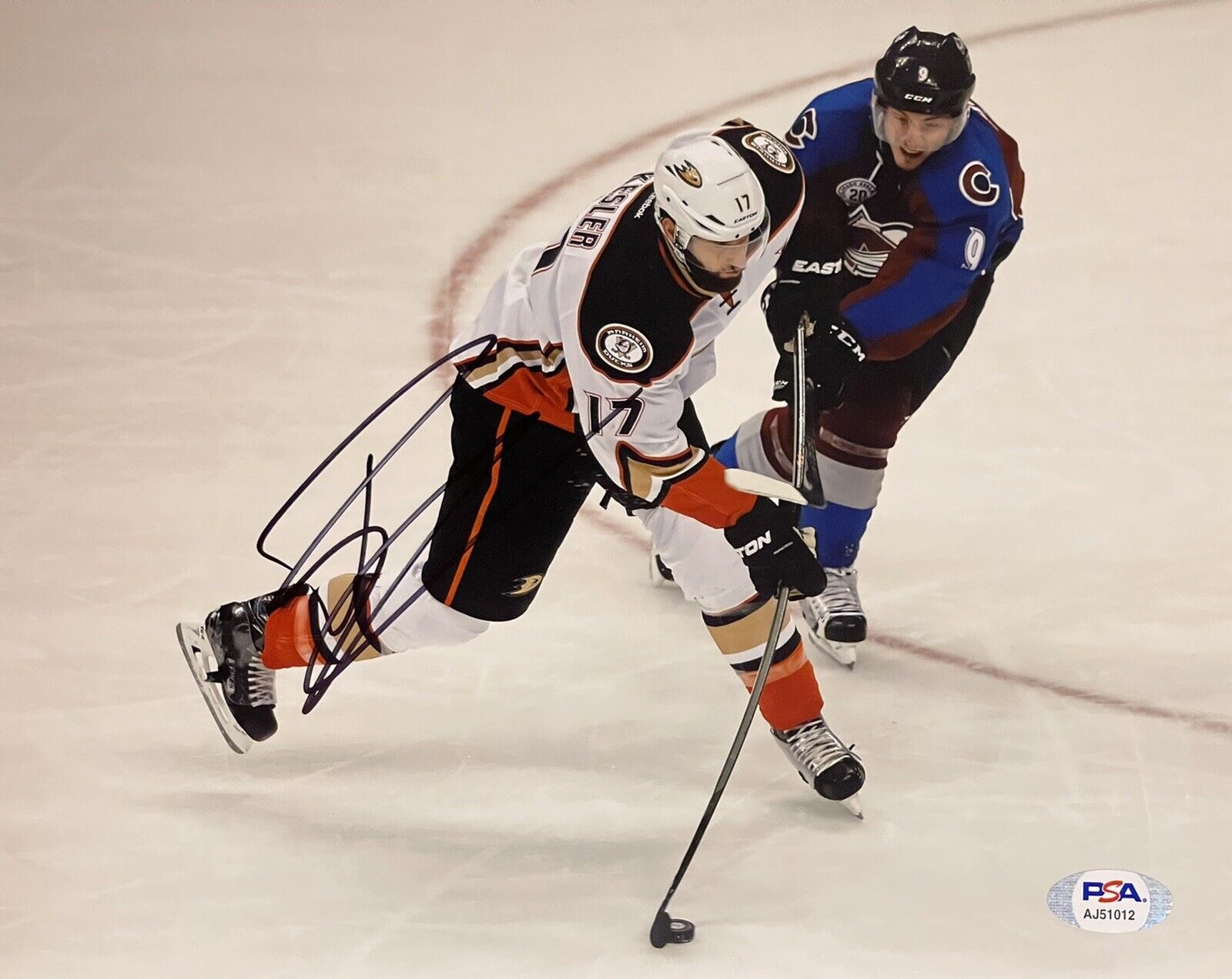 Ryan Kesler Signed Autographed 8x10 Photo Poster painting Anaheim Ducks Stanley Cup PSA/DNA