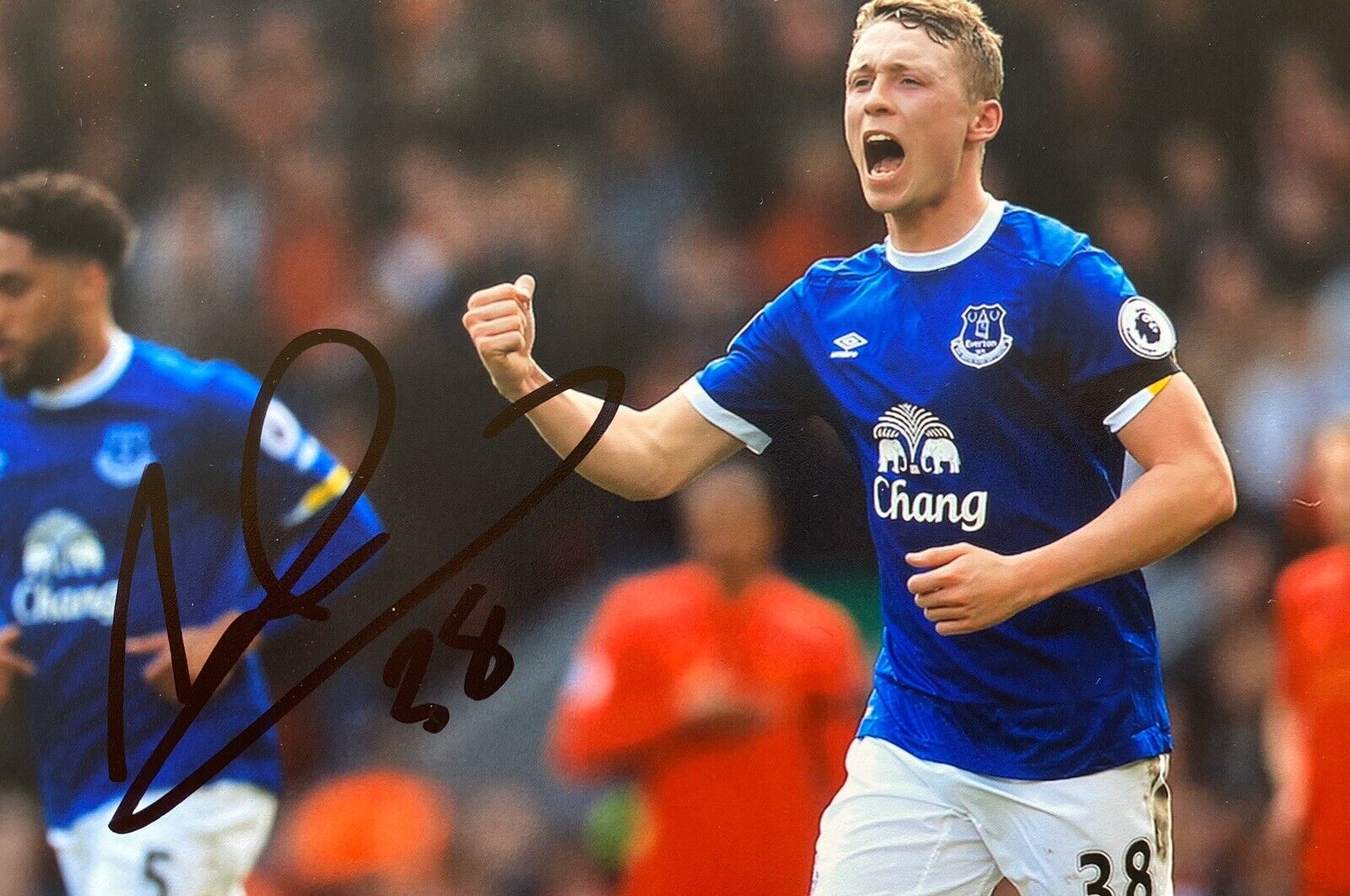 Matthew Pennington Genuine Hand Signed 6X4 Photo Poster painting - Everton