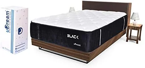 UDream Colch&oacute;n en Caja Tecnolog&iacute;a Memory Foam hipoalerg&eacute;nico - Premium Black (King Size)