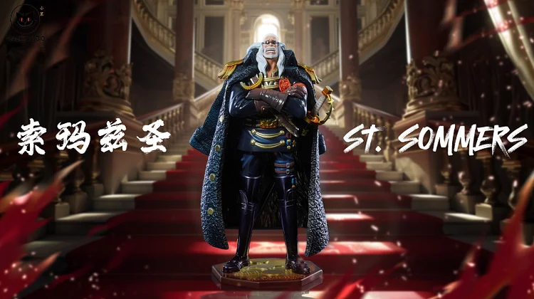 Black Studio - One Piece God's Knights #2 St. Killingham & St. Sommers Statue(GK)-