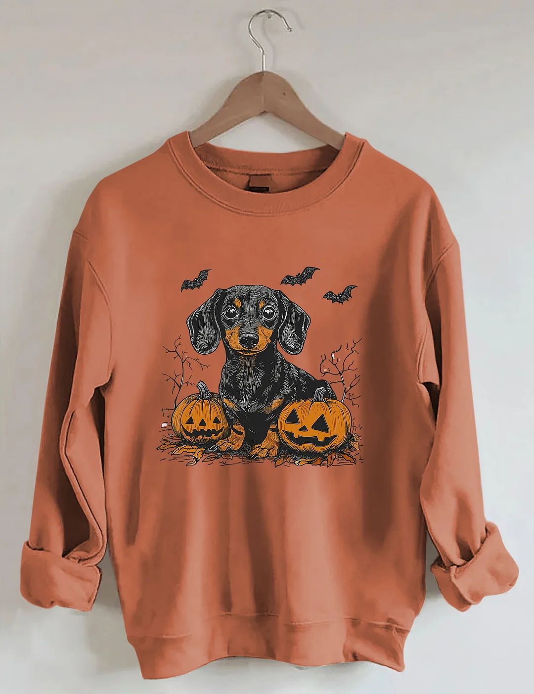 Dachshund Halloween Sweatshirt
