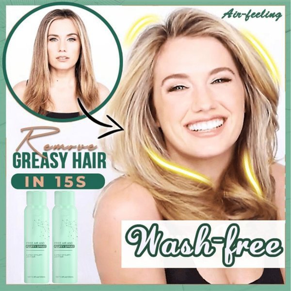 (Last Day Promotion 49% OFF) Oil-Control Fluffy Volume Lift Hairspray - 💥BUY 2 GET 1 FREE