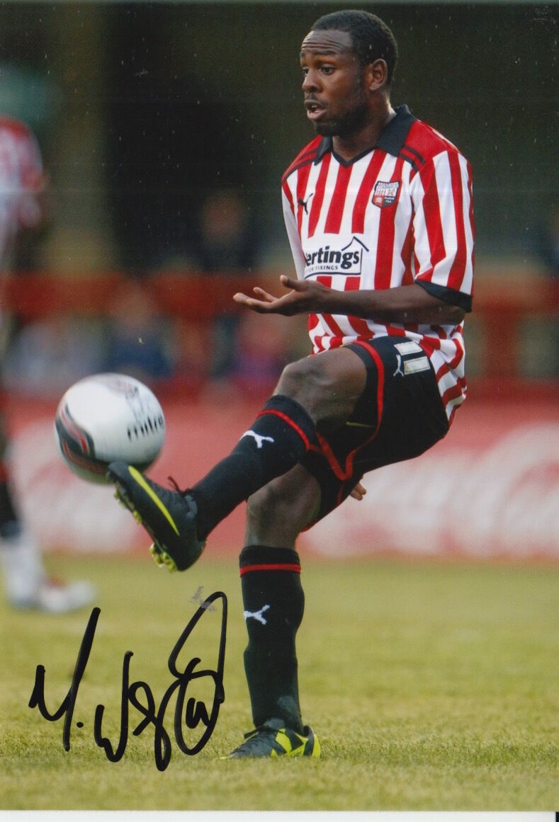 BRENTFORD HAND SIGNED MYLES WESTON 6X4 Photo Poster painting 1.