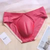 Men's Cross-Dressing Silk Briefs