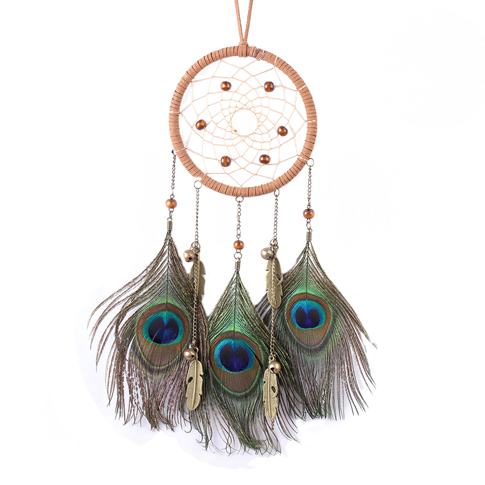 

Feather Bell Dream Catcher Wall Hanging Home Car Decor Craft, 501 Original