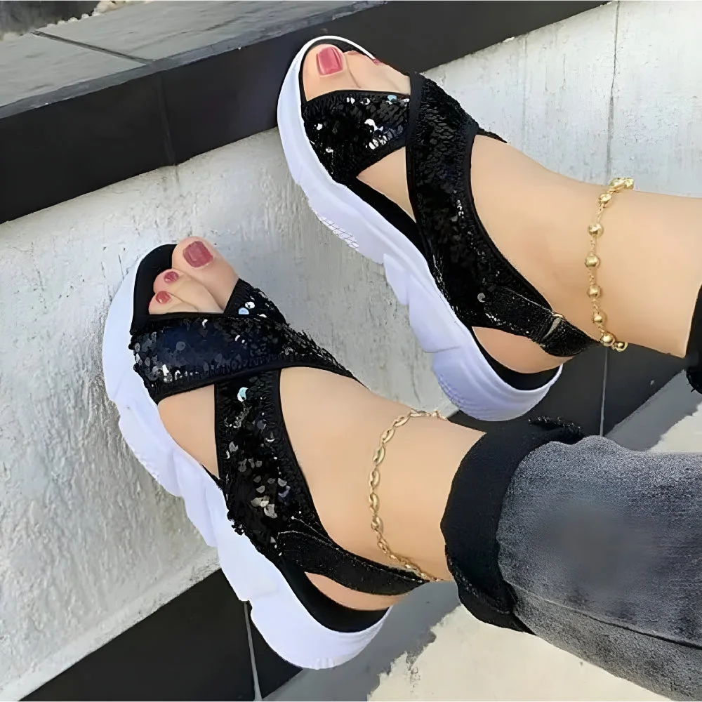 Supportive fashion orthopedic Sandals
