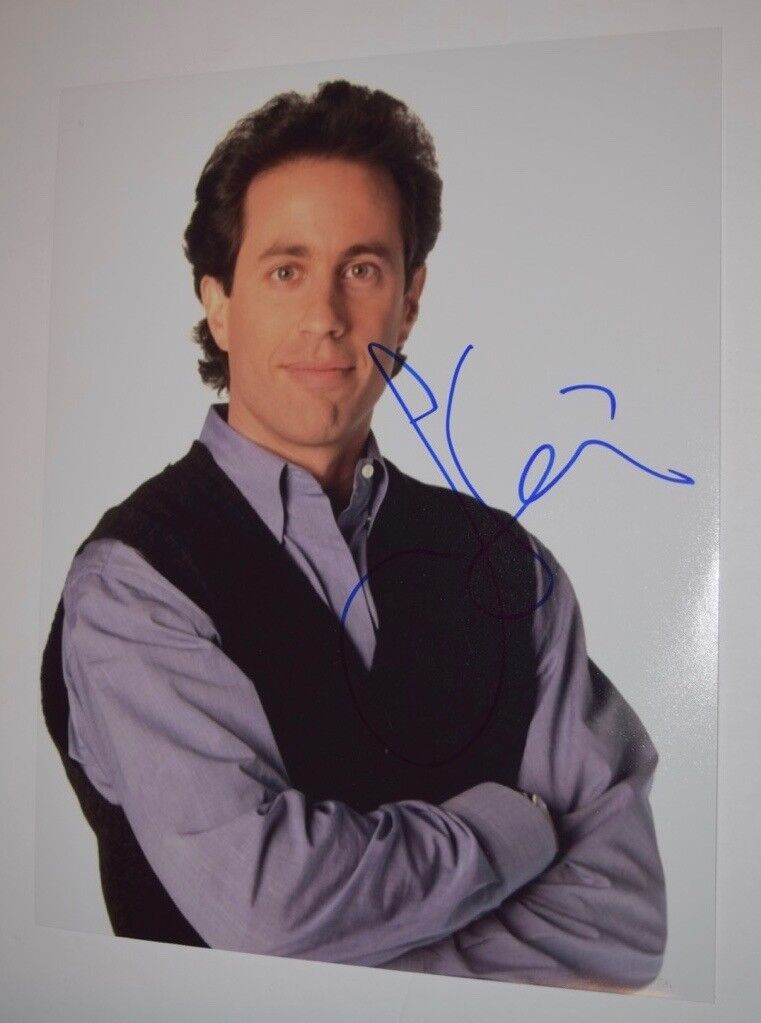 Jerry Seinfeld Signed Autographed 11x14 Photo Poster painting SEINFELD COA VD