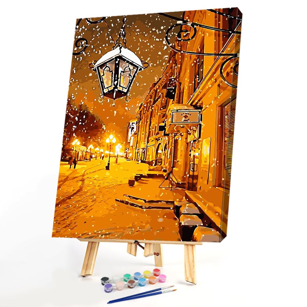 

40*50cm - Paint By Numbers - Street View, 501 Original