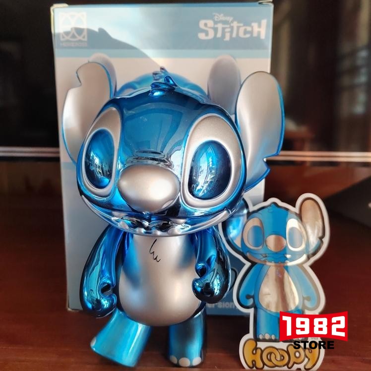 HEROCROSS Disney Stitch Plating Model Action Figure Craft Ornament Collectible Toy Gift for Kids Adults Disney Stitch Enthusiasts
