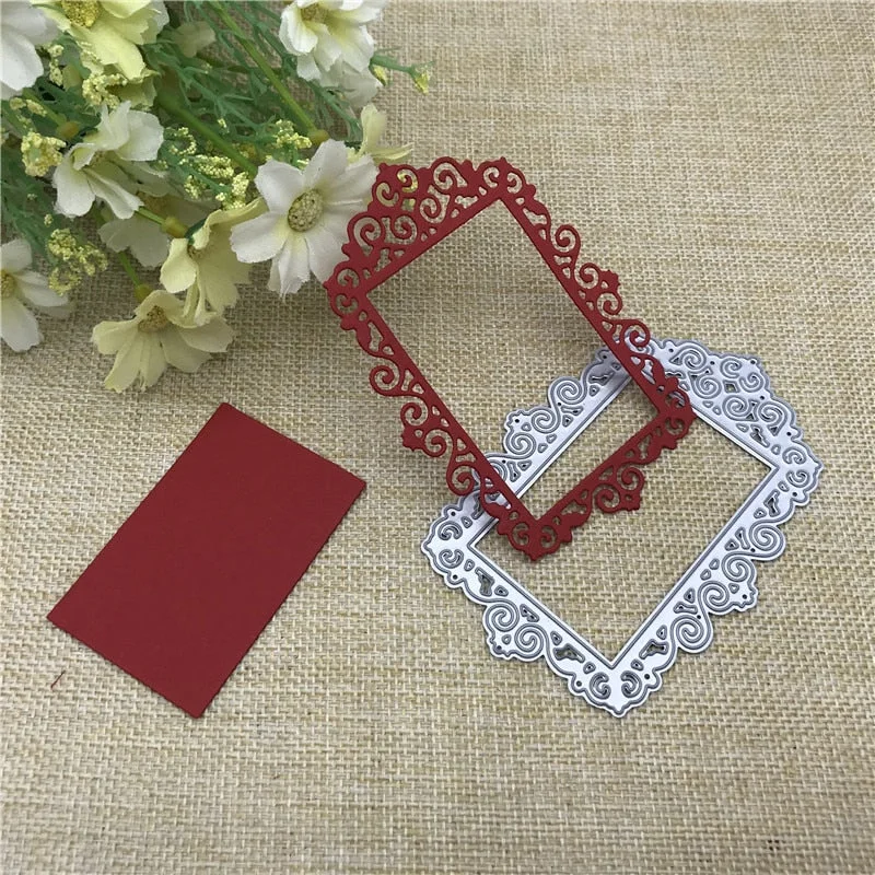 Lace Metal Cutting Dies Stencils For DIY Scrapbooking Decorative Embossing Handcraft Die Cutting Template