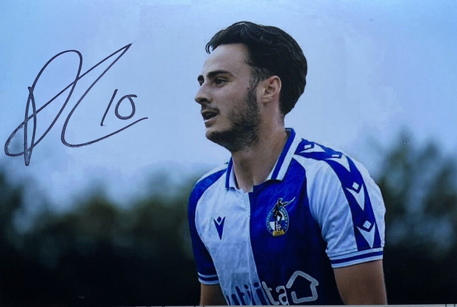 Aaron Collins Genuine Hand Signed Bristol Rovers 6X4 Photo Poster painting