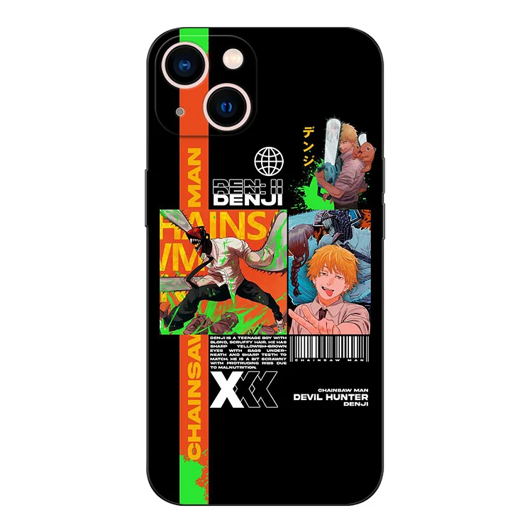 Chainsaw Man iOS Phone Case【Buy 2 Free 1】