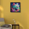 uk.everydayedeals (Limited Stock)Diamond Painting - Round AB Drills - Cat(45*45cm)