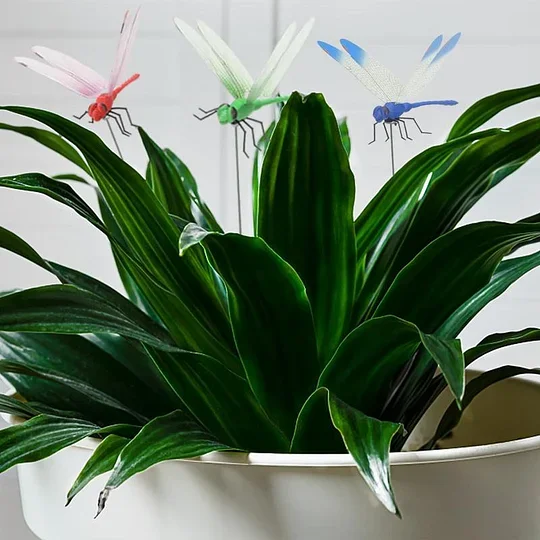 3 PCS Dragonfly Rod Clip