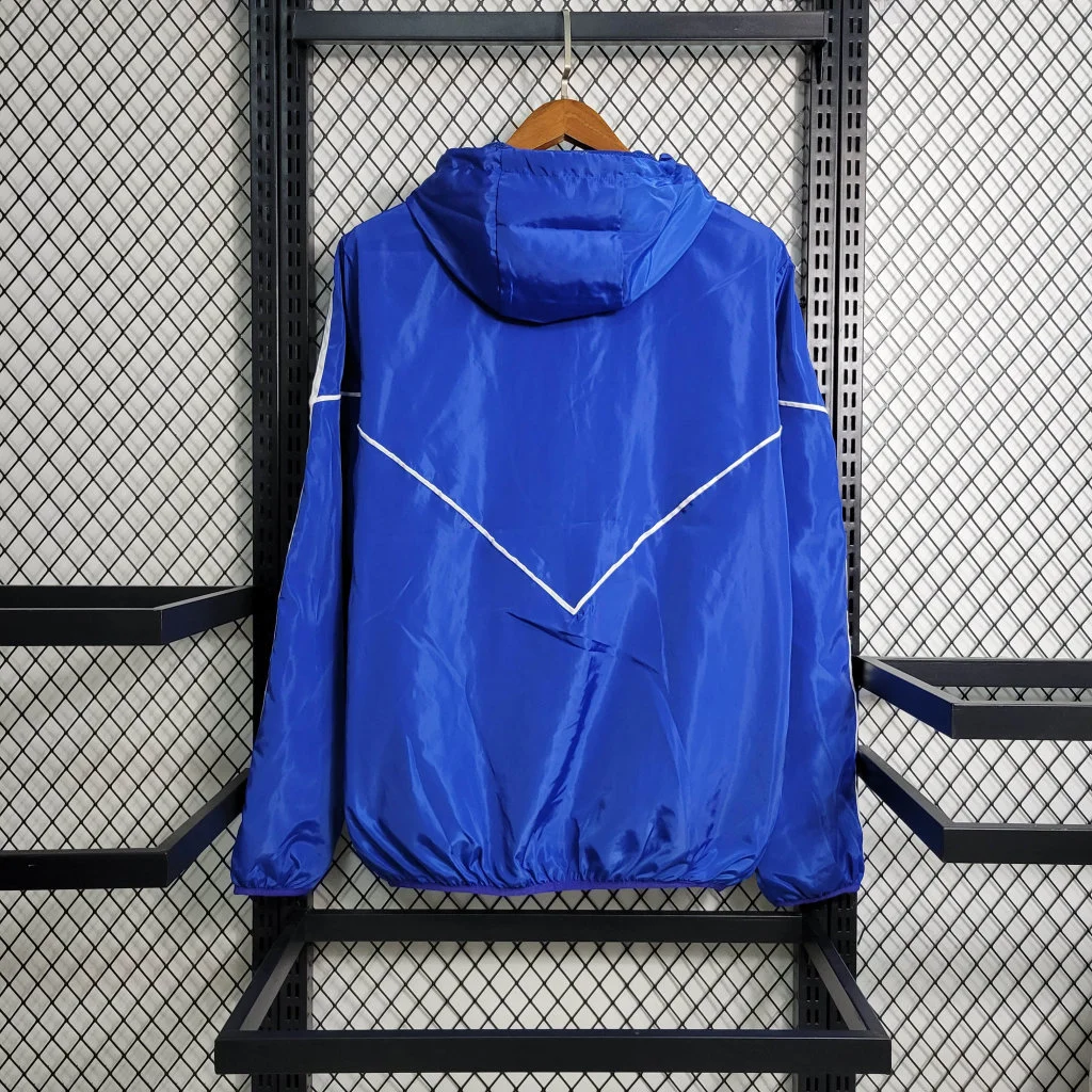 2023/2024 Lyon Windbreaker Blue Football Jersey