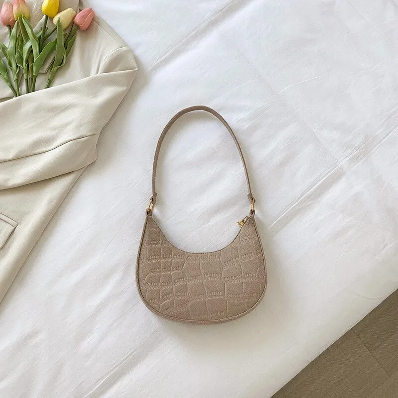 Fashion Women Handbag Solid Color Casual Mini Underarm Bag Female Green Chain Shoulder Pouch Hot sale Ladies Leather Tote bag