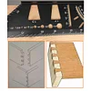Woodworking Scriber Mark Line Gauge Dovetail Maker Template Guide Tool