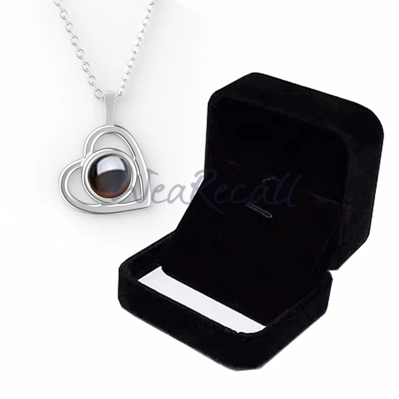 New Projector Picture Custom Personalized Photo Necklace Best Mother's Day Gift  wetirmss