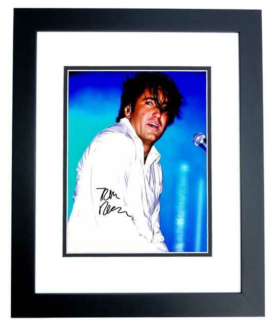 Trent Reznor Signed - Autographed Nine Nails NIN Singer 11x14 Photo Poster painting FRAMED