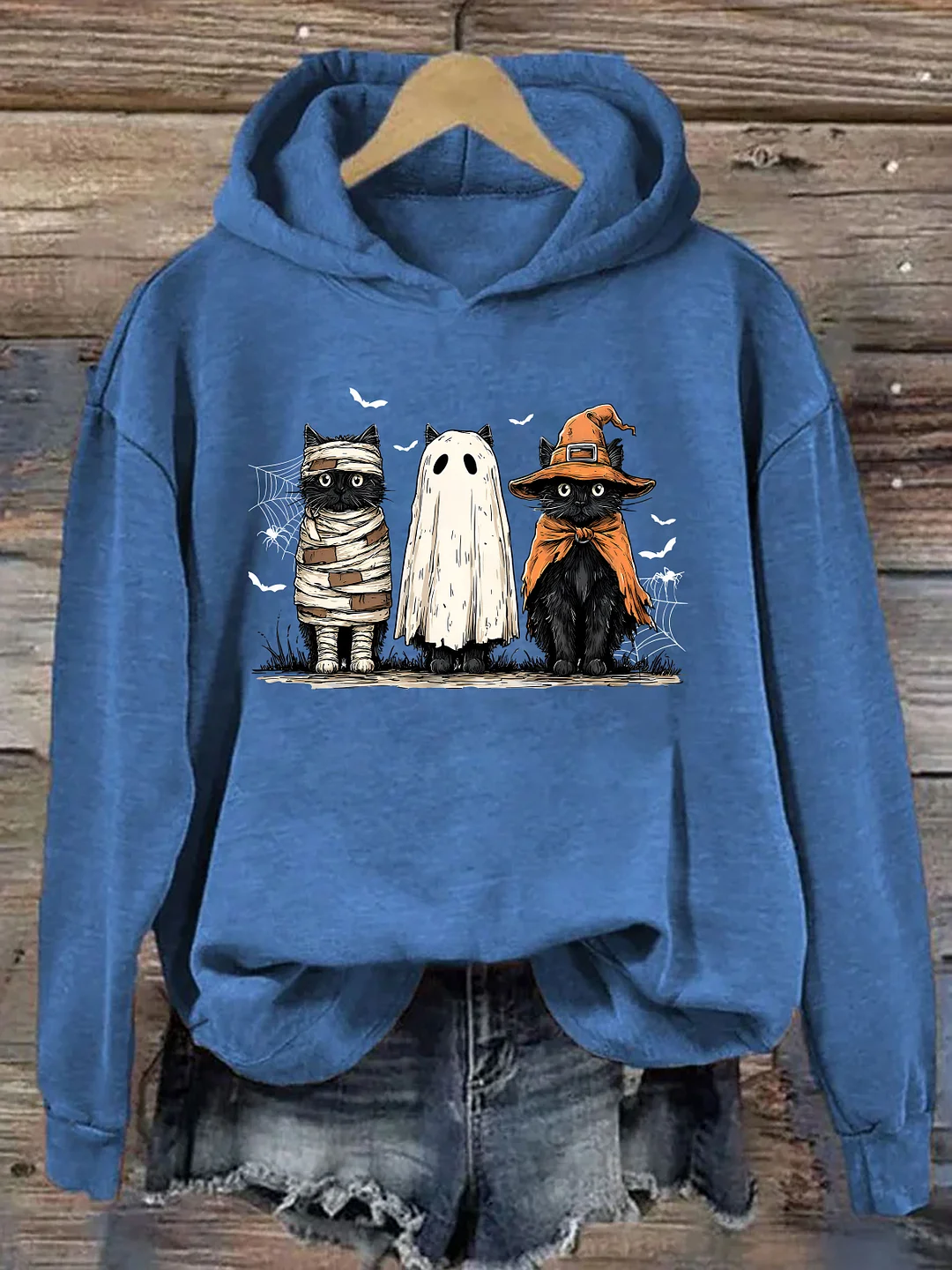 Black Cat Pumpkin Hoodie