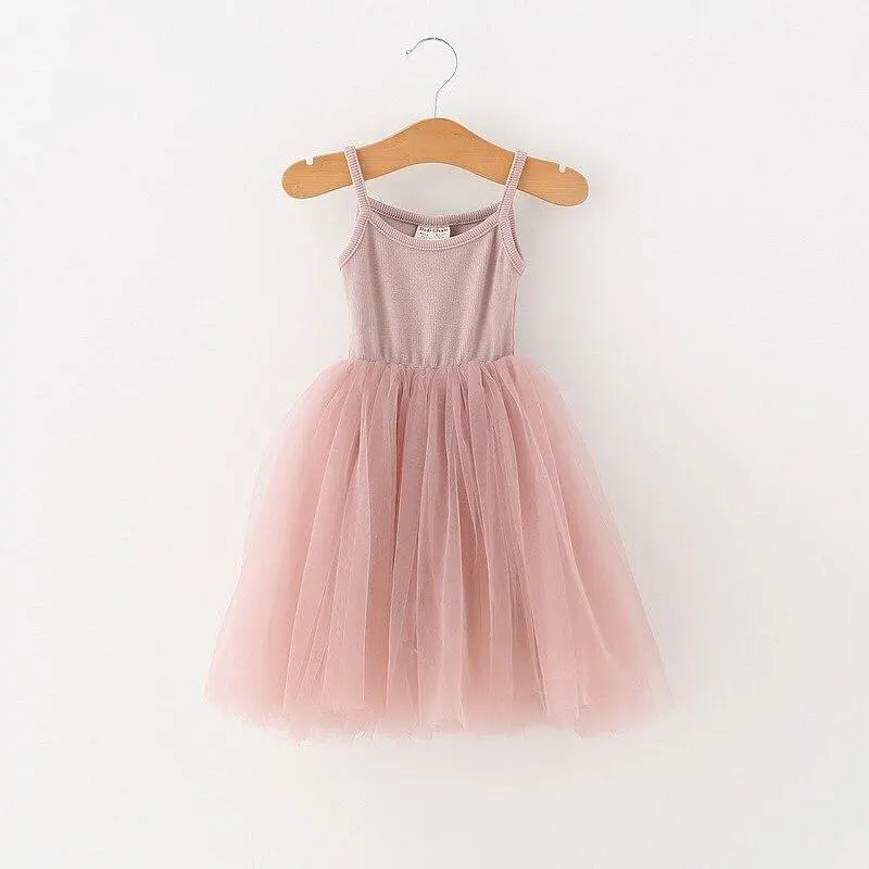 3-8 Years Summer Girls Dress Sleeveless Kids Unicorn Party Vestidos Fancy Children Princess Dresses Kids Birthday Dress For Girl
